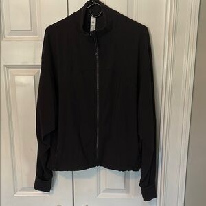 Lululemon Athletica Black Bomber Jacket